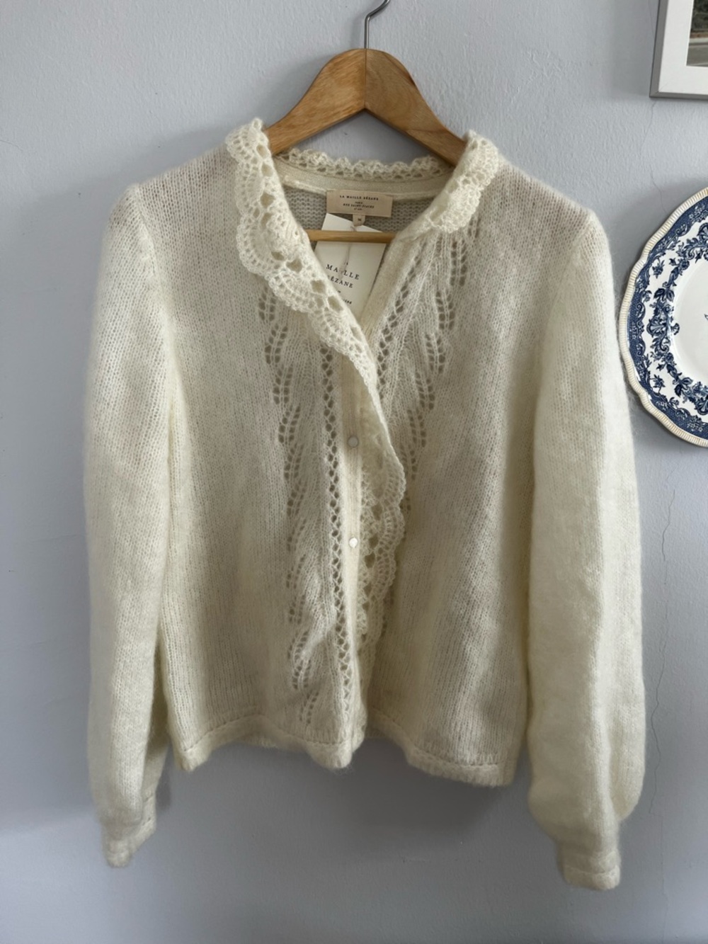 Sézane Angie Sweater in Ecru - Picture 3 of 5